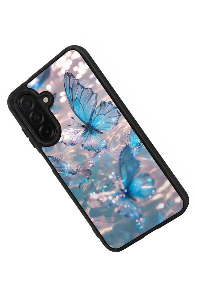 Samsung Galaxy A26 Uyumlu Kelebek Tasarımlı Glossy Premium Kılıf