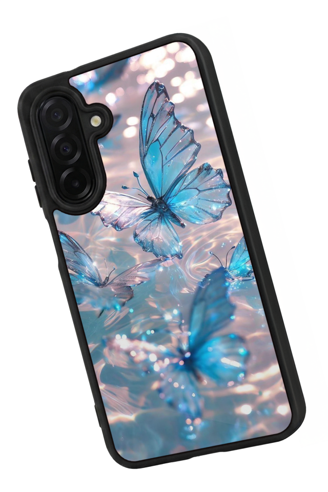 Samsung Galaxy A26 Uyumlu Kelebek Tasarımlı Glossy Premium Kılıf