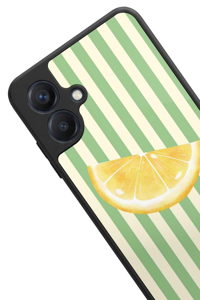 Samsung Galaxy A07 Uyumlu Limon Tasarımlı Glossy Premium Kılıf