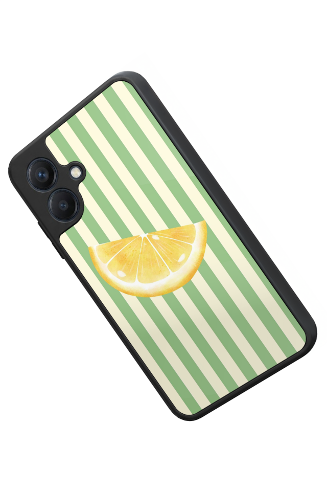 Samsung Galaxy A07 Uyumlu Limon Tasarımlı Glossy Premium Kılıf