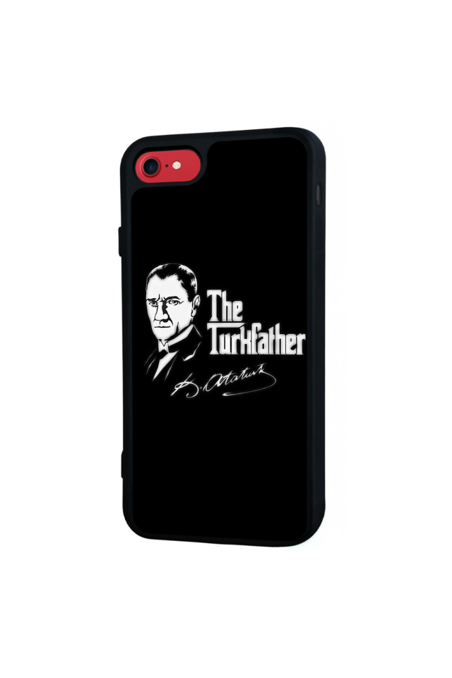 iPhone 8 Uyumlu Mustafa Kemal Ataturk Tasarımlı Glossy Premium Kılıf