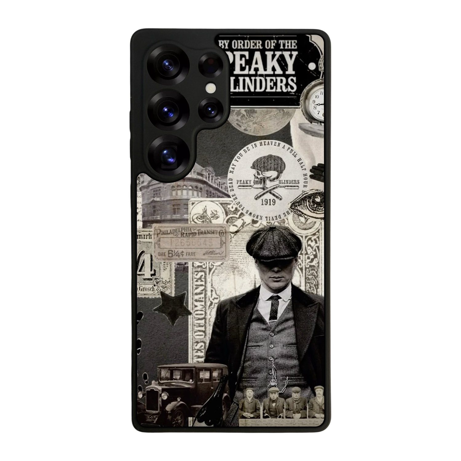 Samsung Galaxy S25 Ultra Uyumlu Peaky Blinders Tasarımlı Glossy Premium Kılıf