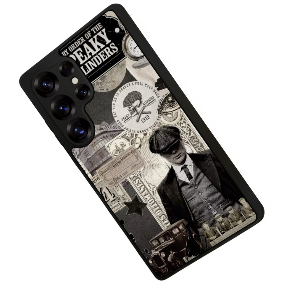 Samsung Galaxy S25 Ultra Uyumlu Peaky Blinders Tasarımlı Glossy Premium Kılıf