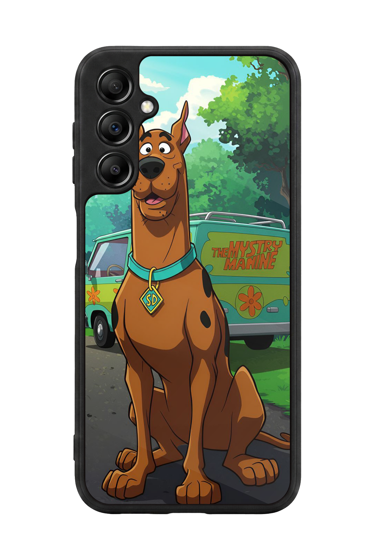 Samsung Galaxy A14 Uyumlu Scooby Doo Tasarımlı Glossy Premium Kılıf