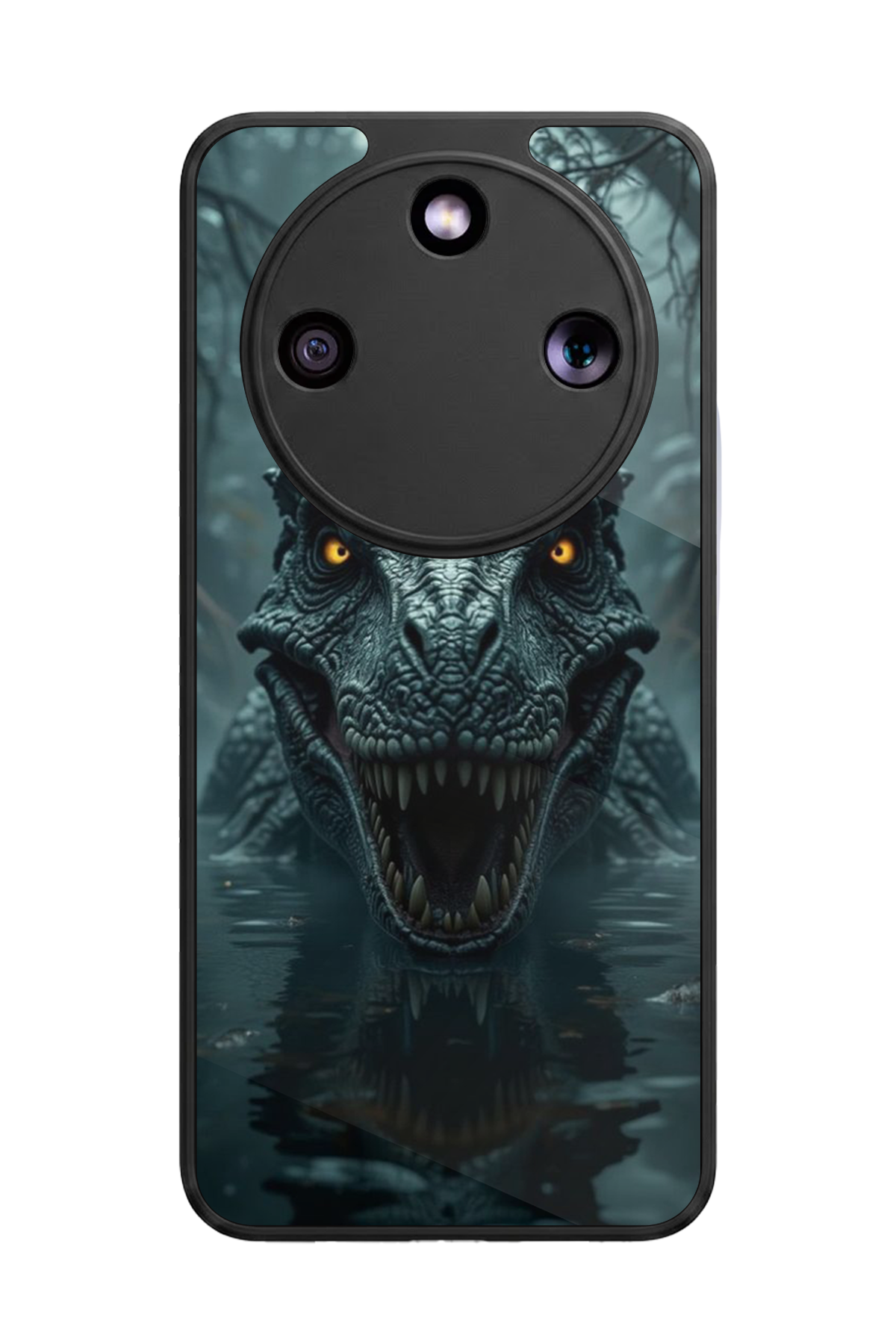 Honor Magic 8 Lite Uyumlu T-ReHonor Magic 8 Lite Tasarımlı Glossy Premium Kılıf