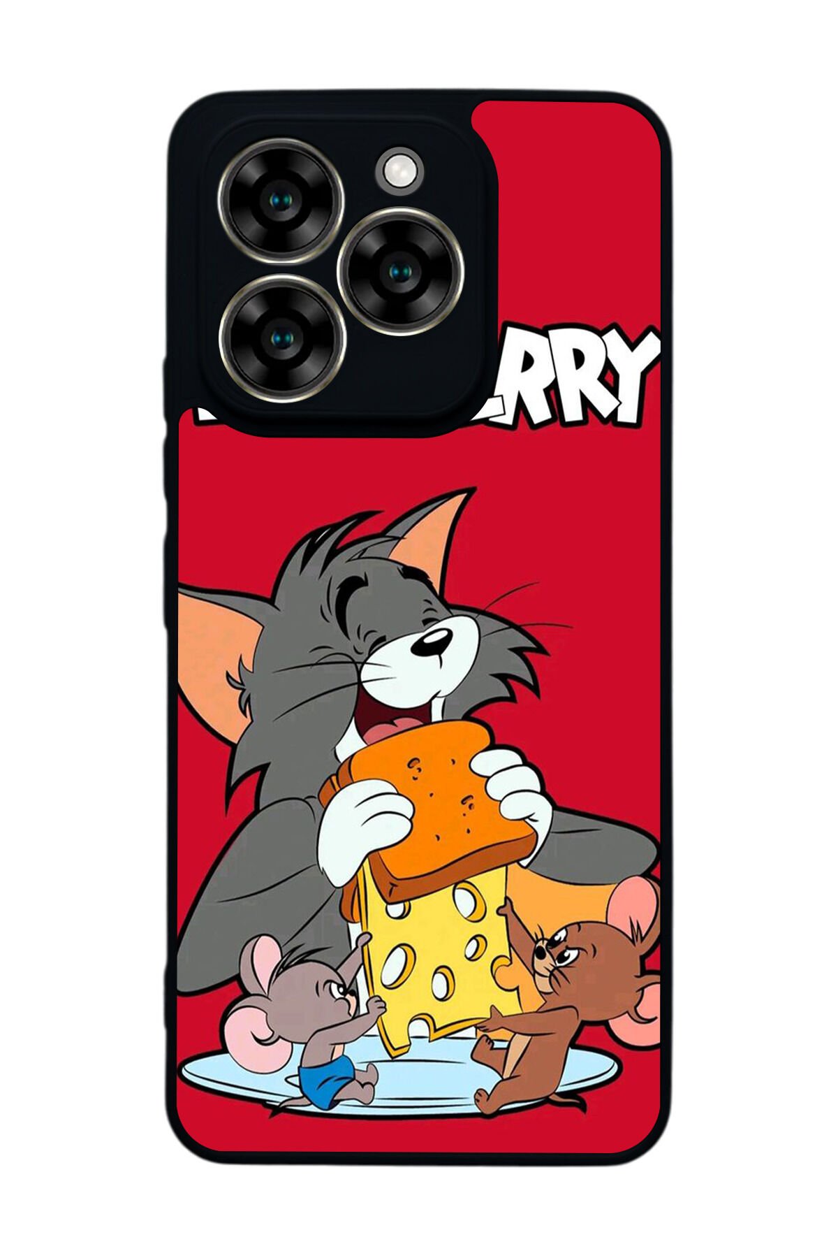 Reeder S919 Uyumlu Tom And Jerry Tasarımlı Glossy Premium Kılıf