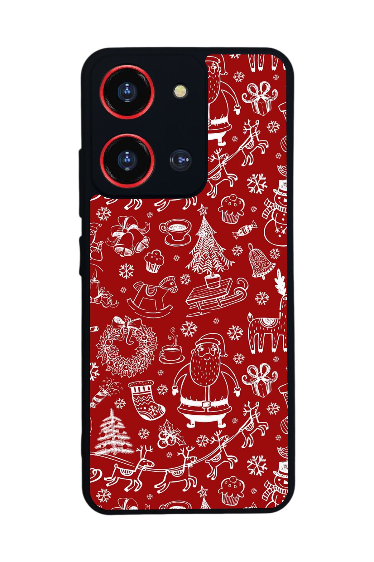Reeder S19 Max Pro S ZOOM Uyumlu Yilbasi Christmas Tasarımlı Glossy Premium Kılıf