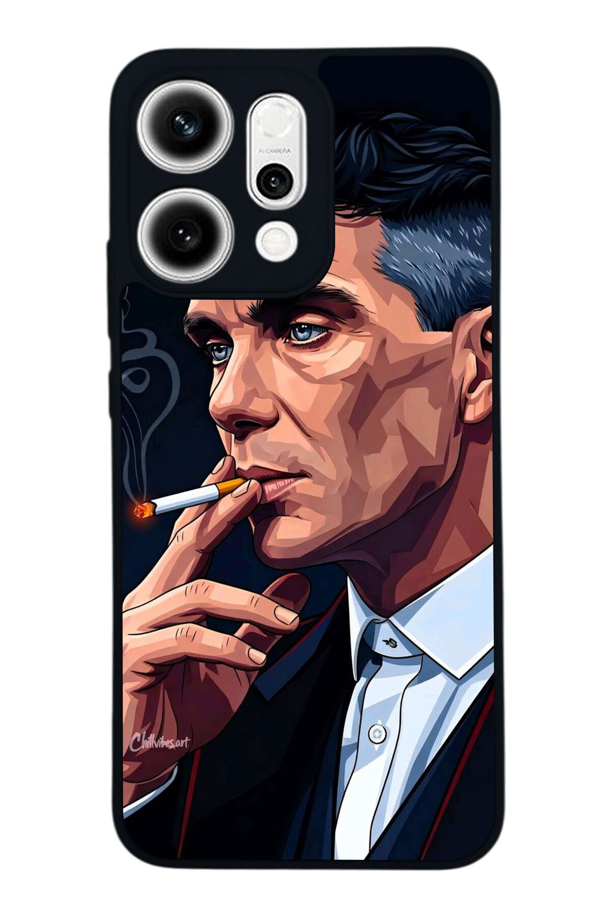 Oppo Reno 14 Uyumlu Peaky Blinders Tasarımlı Glossy Premium Kılıf