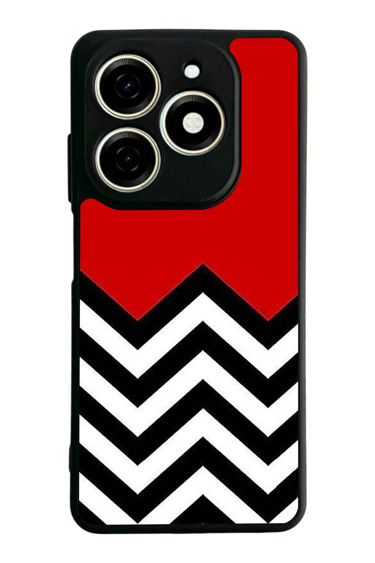 Infınıx Smart 8 Pro Uyumlu Çizgi Sanatı Tasarımlı Glossy Premium Kılıf