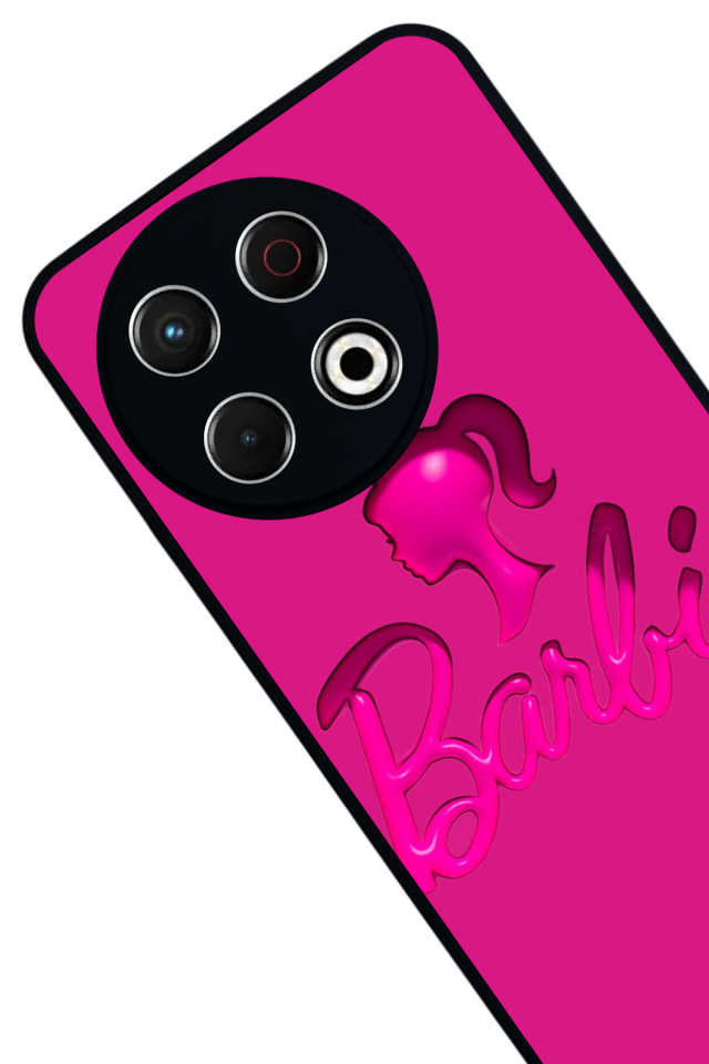 Tecno Spark 30 Pro Uyumlu Barbie Tasarımlı Glossy Premium Kılıf