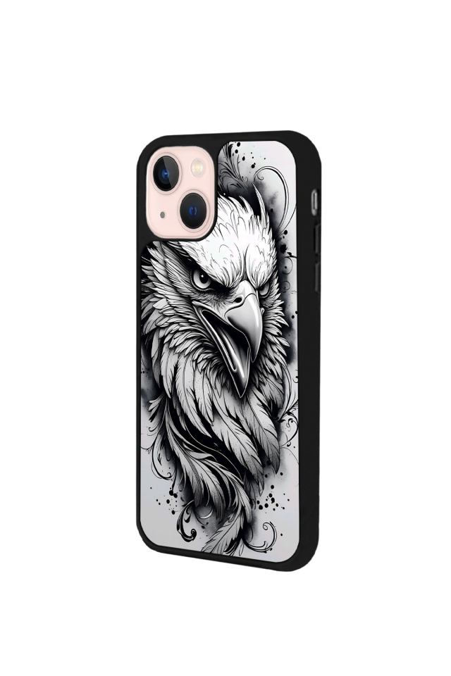 iPhone 15 Uyumlu Besiktas Tasarımlı Glossy Premium Kılıf