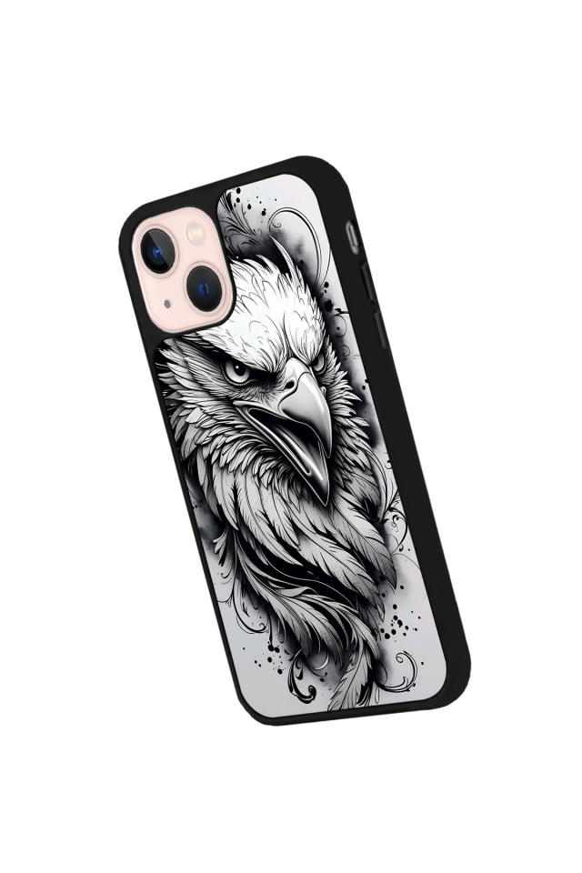 iPhone 15 Uyumlu Besiktas Tasarımlı Glossy Premium Kılıf