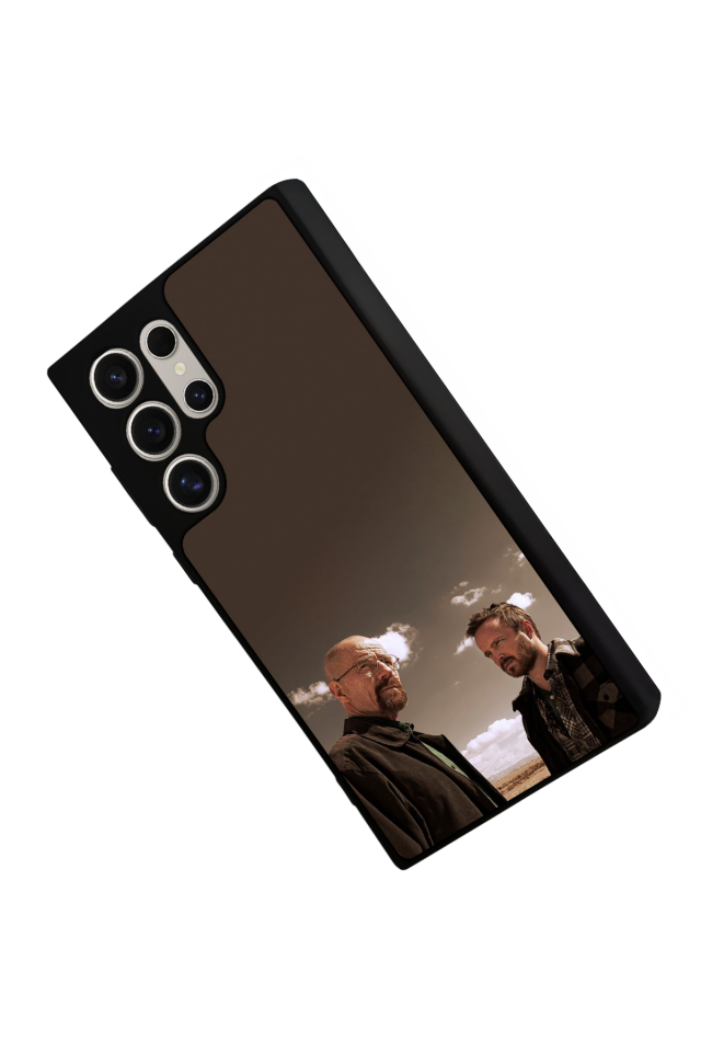 Samsung Galaxy S22 Ultra Uyumlu BreakingBad Tasarımlı Glossy Premium Kılıf