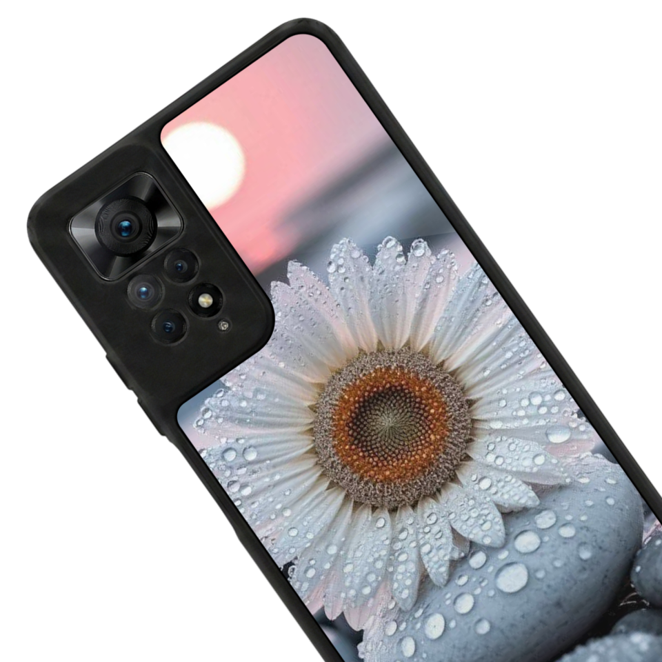 Xiaomi Redmi Note 11 Pro Uyumlu Cicek Tasarımlı Glossy Premium Kılıf