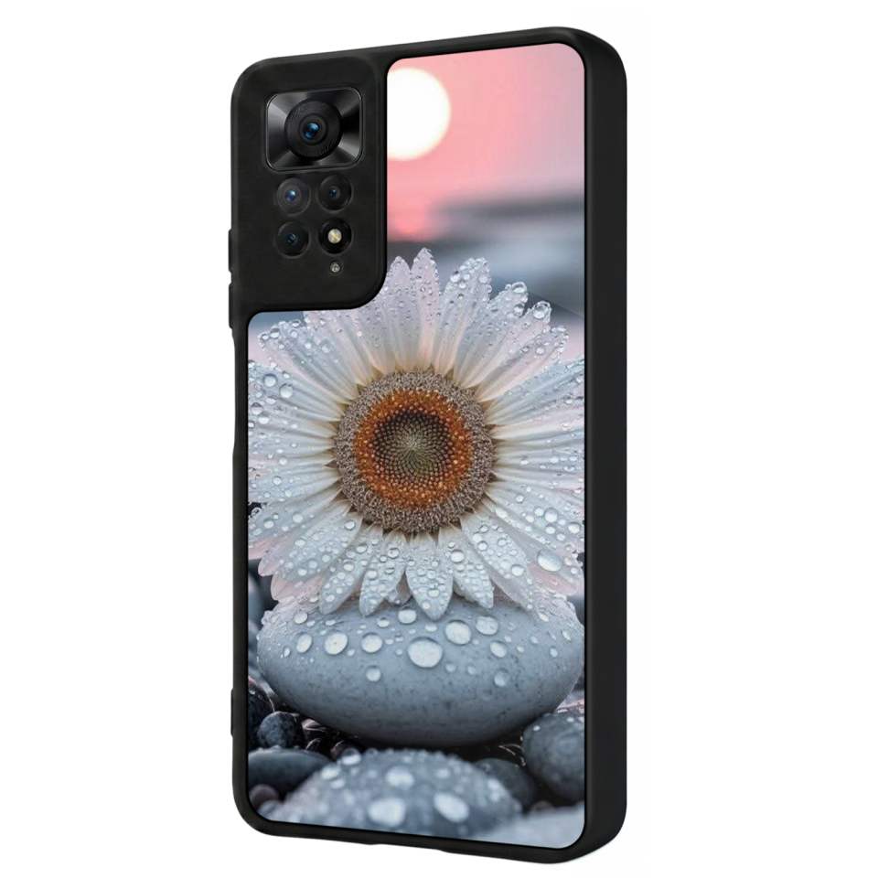 Xiaomi Redmi Note 11 Pro Uyumlu Cicek Tasarımlı Glossy Premium Kılıf