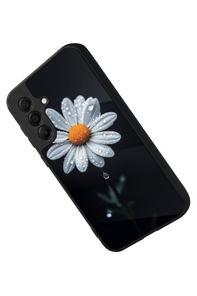 Samsung Galaxy A17 Uyumlu Cicek Tasarımlı Glossy Premium Kılıf