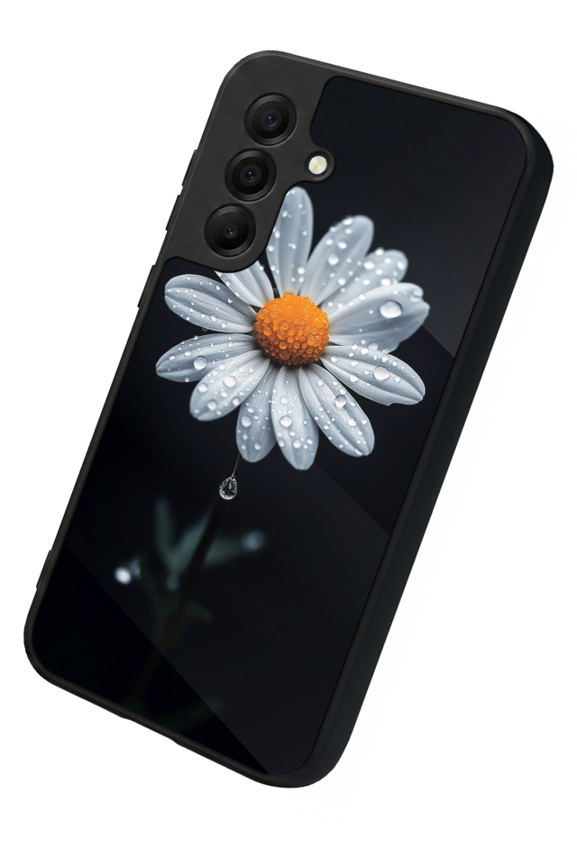 Samsung Galaxy A17 Uyumlu Cicek Tasarımlı Glossy Premium Kılıf