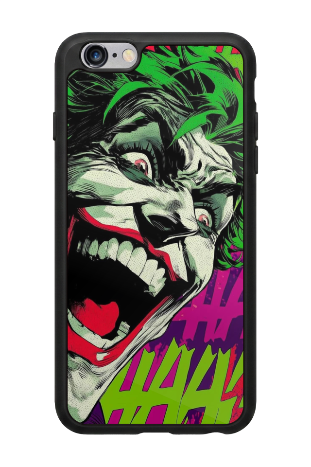 iPhone 6s Plus Uyumlu Joker Tasarımlı Glossy Premium Kılıf