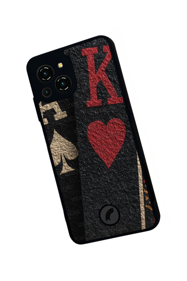 Reeder S23 Pro Max Uyumlu Kart Tasarımlı Glossy Premium Kılıf