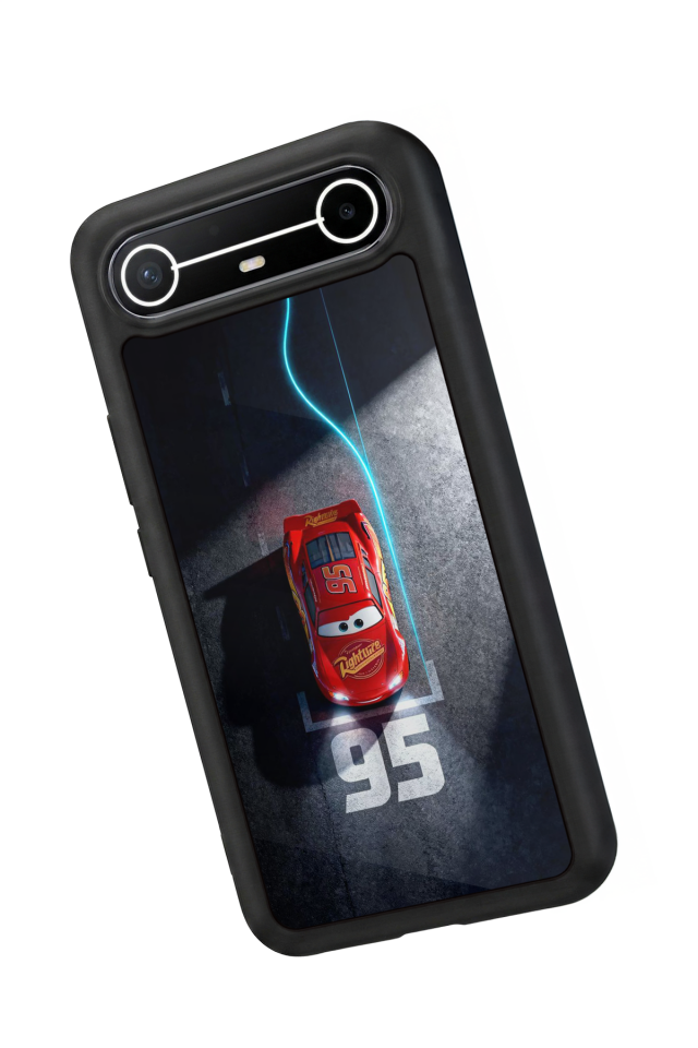 Tecno Spark Slim 5G Uyumlu Şimsek McQueen Tasarımlı Glossy Premium Kılıf