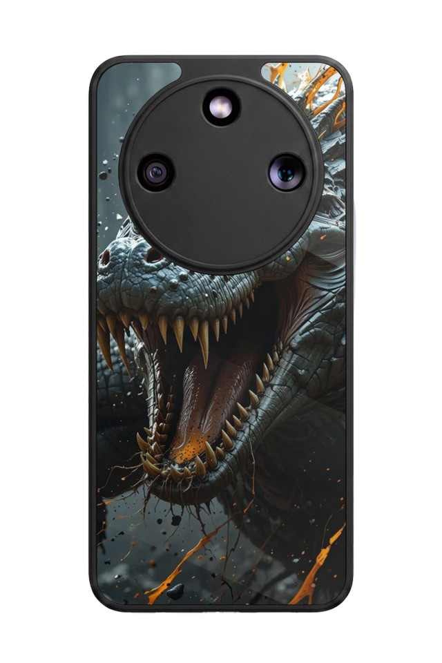 Honor Magic 8 Lite Uyumlu T-ReHonor Magic 8 Lite Tasarımlı Glossy Premium Kılıf