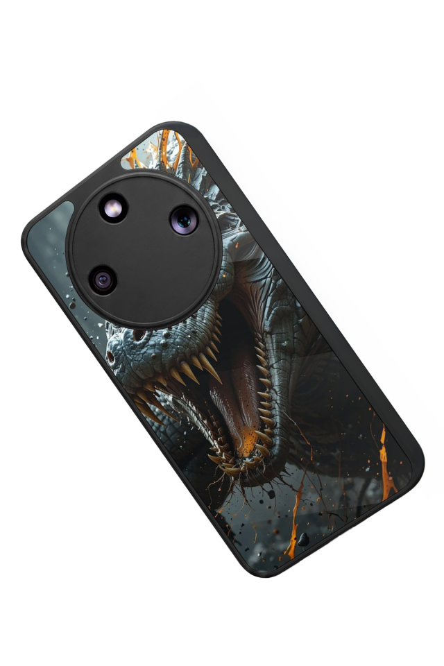 Honor Magic 8 Lite Uyumlu T-ReHonor Magic 8 Lite Tasarımlı Glossy Premium Kılıf