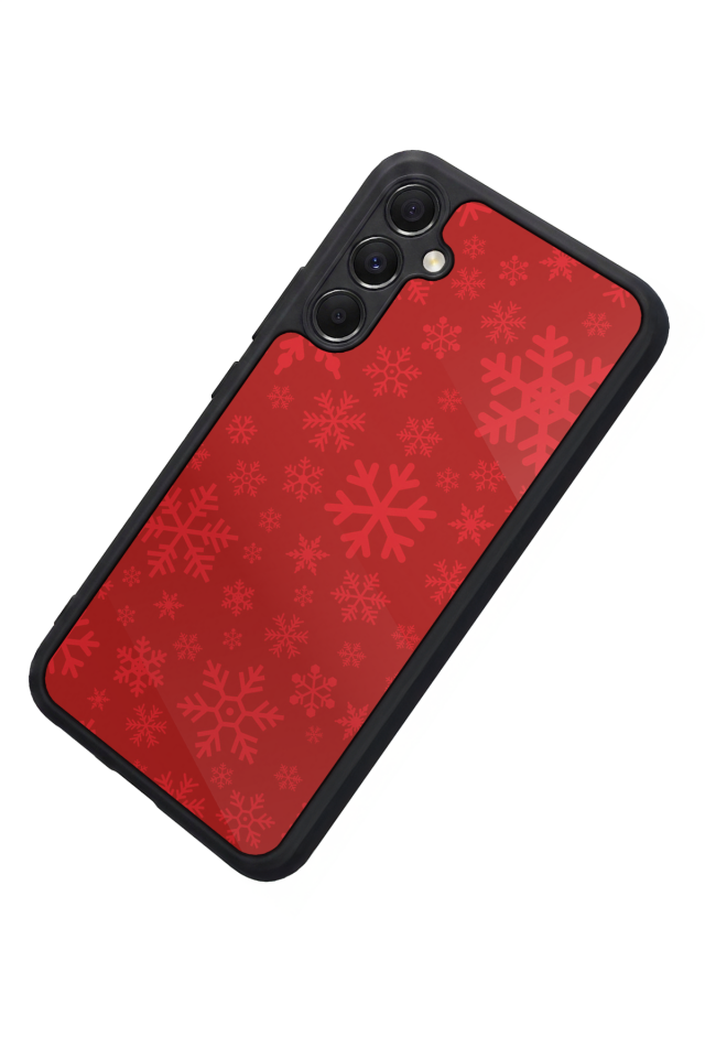 Samsung Galaxy A34 Uyumlu Yilbasi Christmas Tasarımlı Glossy Premium Kılıf