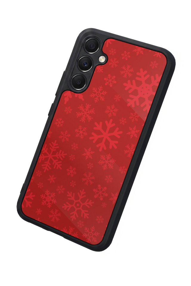Samsung Galaxy A34 Uyumlu Yilbasi Christmas Tasarımlı Glossy Premium Kılıf