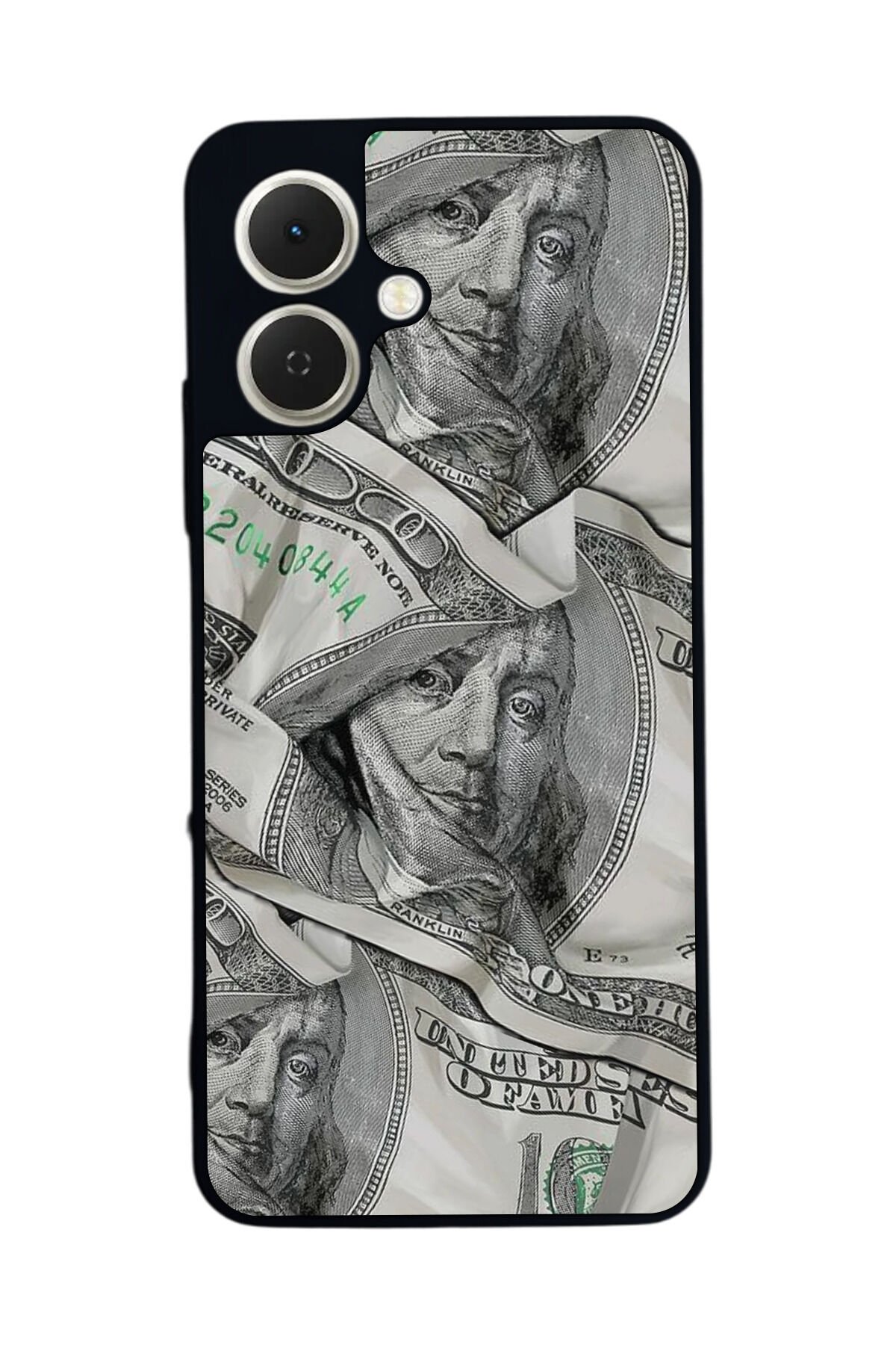 Tecno Spark GO 2 Uyumlu Money Para Tasarımlı Glossy Premium Kılıf