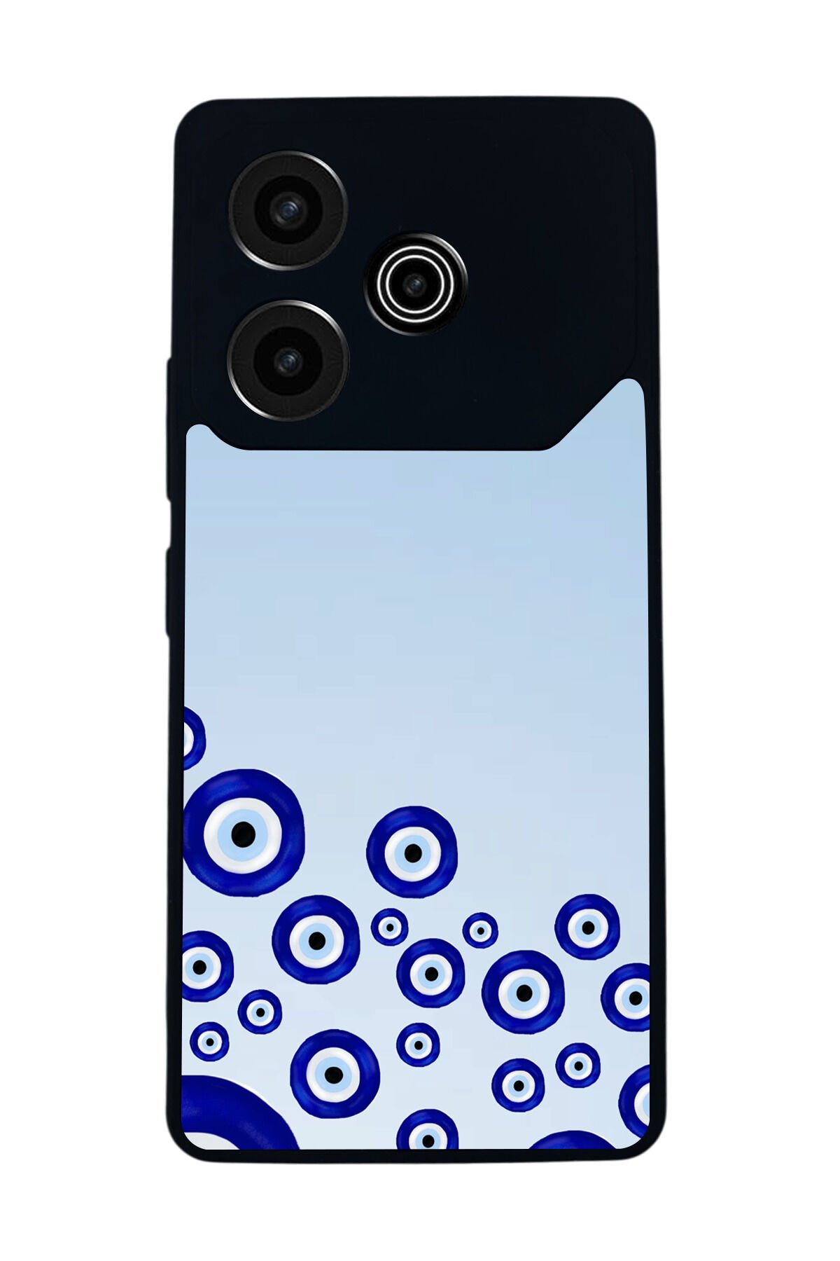 Tecno Pova 6 Uyumlu Nazar Tasarımlı Glossy Premium Kılıf