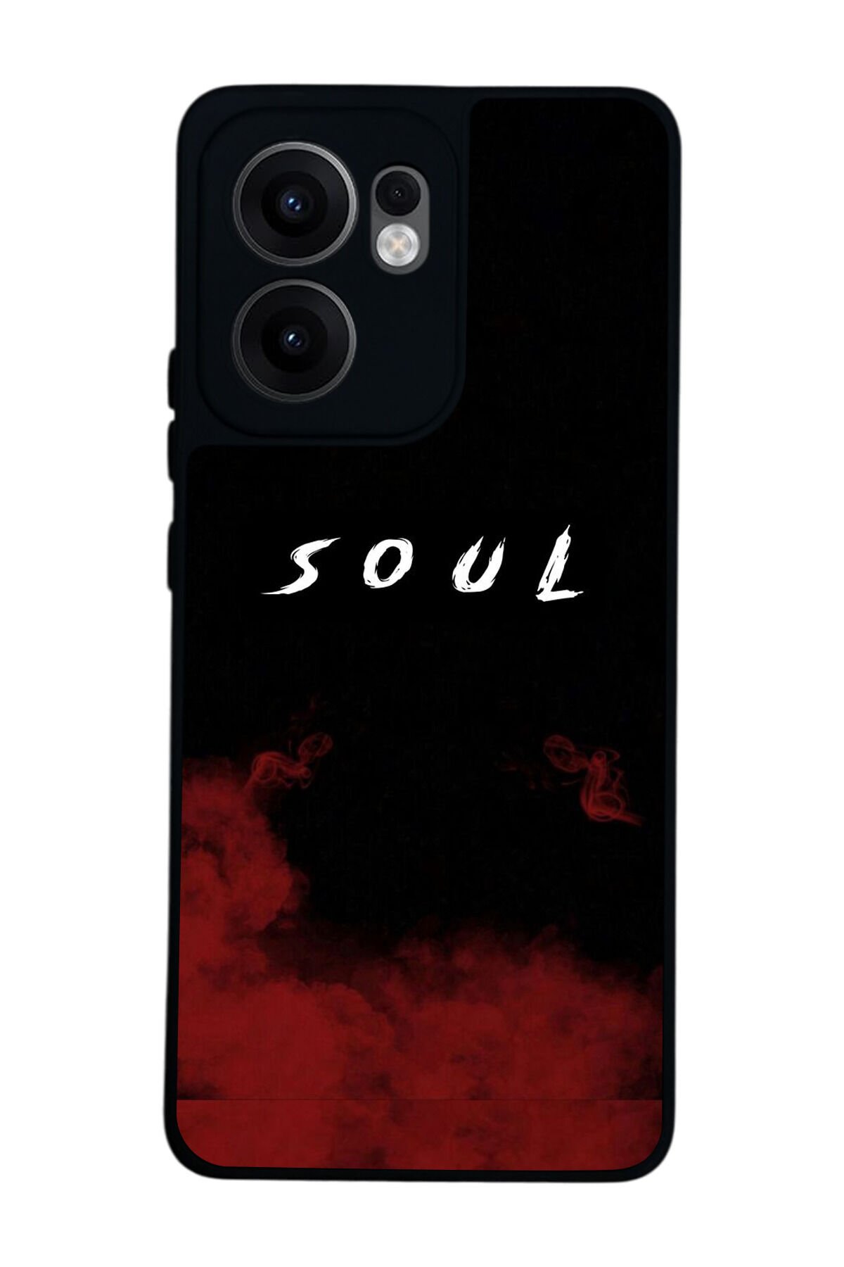 Oppo Reno 13F Uyumlu SOUL Tasarımlı Glossy Premium Kılıf