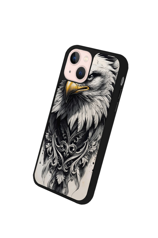 iPhone 15 Uyumlu Besiktas Tasarımlı Glossy Premium Kılıf
