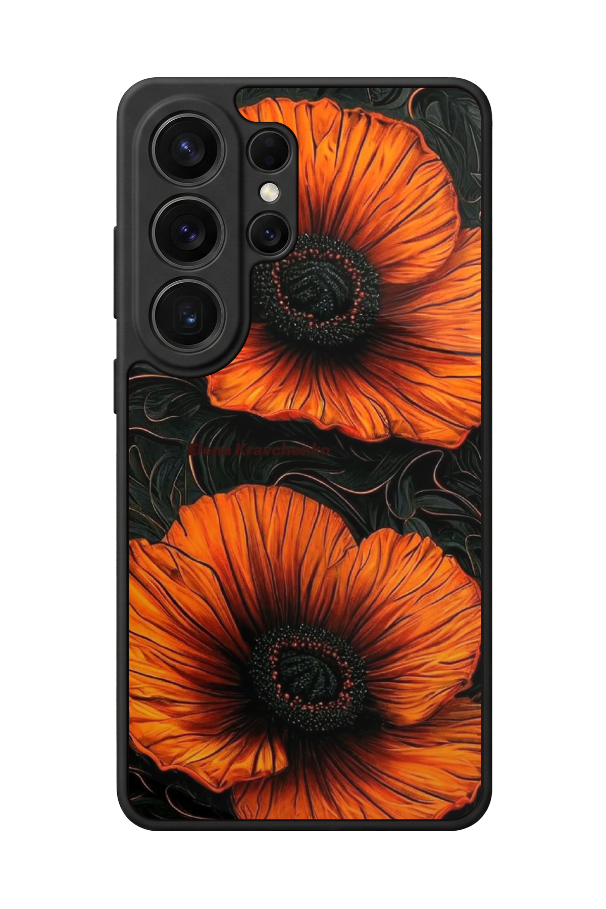 Samsung Galaxy S26 Ultra Uyumlu Botanik Tasarımlı Glossy Premium Kılıf