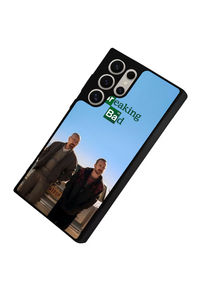 Samsung Galaxy S22 Ultra Uyumlu BreakingBad Tasarımlı Glossy Premium Kılıf