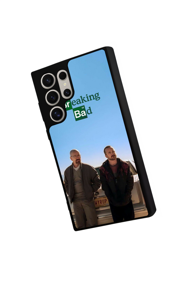 Samsung Galaxy S22 Ultra Uyumlu BreakingBad Tasarımlı Glossy Premium Kılıf