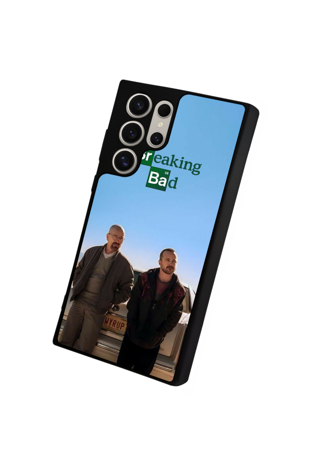 Samsung Galaxy S22 Ultra Uyumlu BreakingBad Tasarımlı Glossy Premium Kılıf