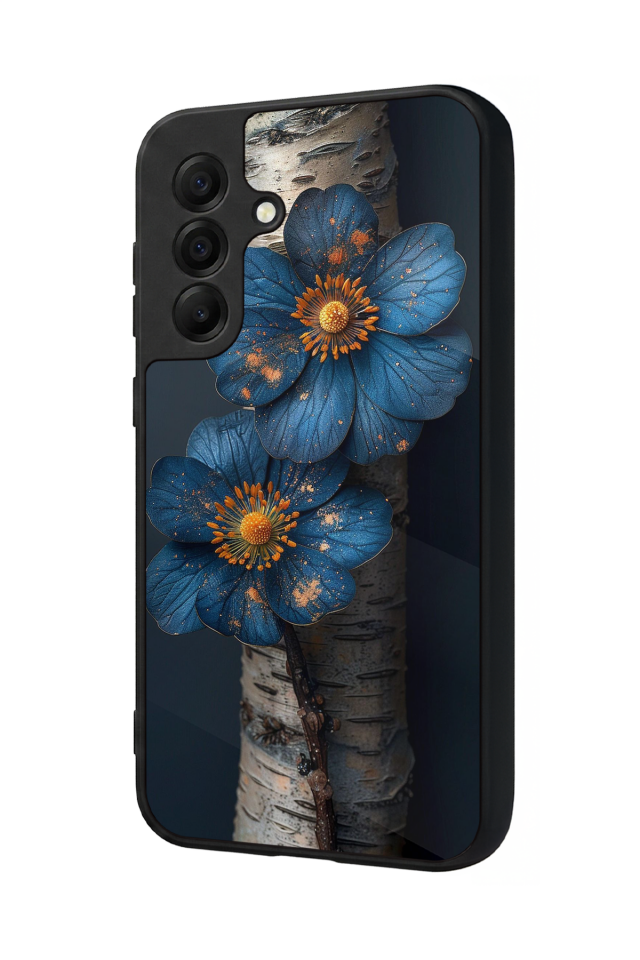 Samsung Galaxy A17 Uyumlu Cicek Tasarımlı Glossy Premium Kılıf
