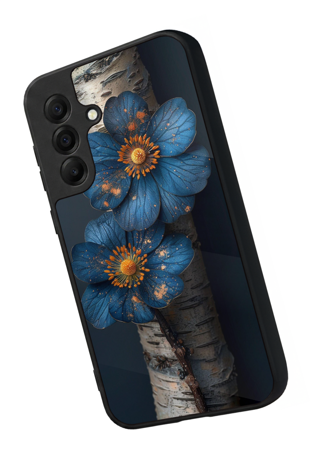 Samsung Galaxy A17 Uyumlu Cicek Tasarımlı Glossy Premium Kılıf