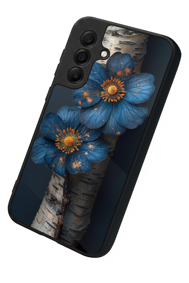 Samsung Galaxy A17 Uyumlu Cicek Tasarımlı Glossy Premium Kılıf