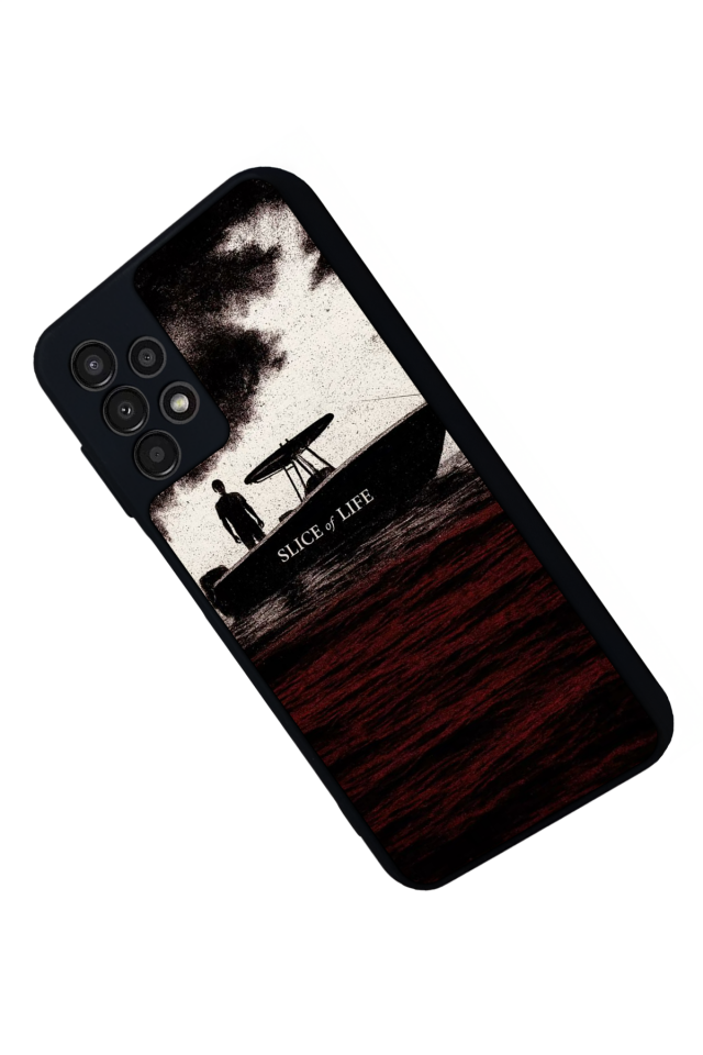 Samsung Galaxy A23 Uyumlu DeSamsung Galaxy A23ter Tasarımlı Glossy Premium Kılıf