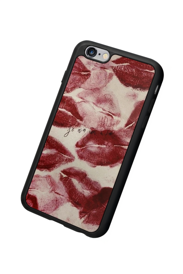 iPhone 6 Plus Uyumlu Dudak Tasarımlı Glossy Premium Kılıf