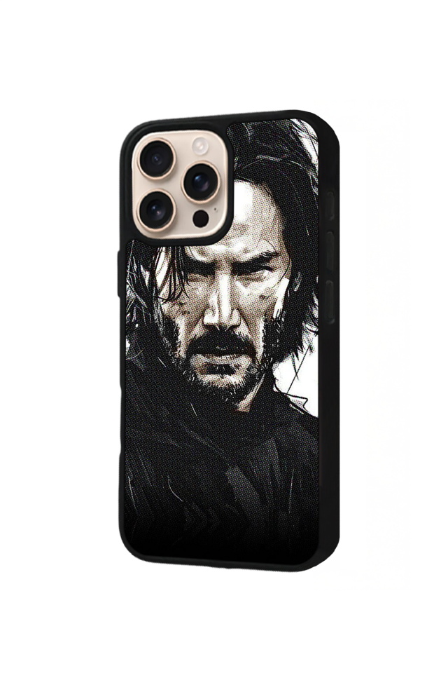 iPhone 14 Pro Max Uyumlu JohnWick Tasarımlı Glossy Premium Kılıf