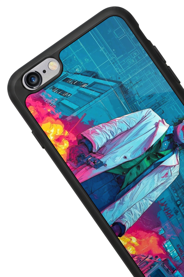 iPhone 6s Plus Uyumlu Joker Tasarımlı Glossy Premium Kılıf