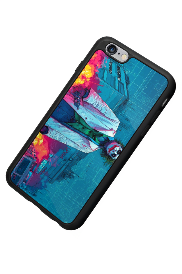 iPhone 6s Plus Uyumlu Joker Tasarımlı Glossy Premium Kılıf