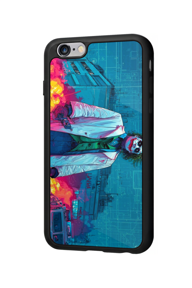 iPhone 6s Plus Uyumlu Joker Tasarımlı Glossy Premium Kılıf