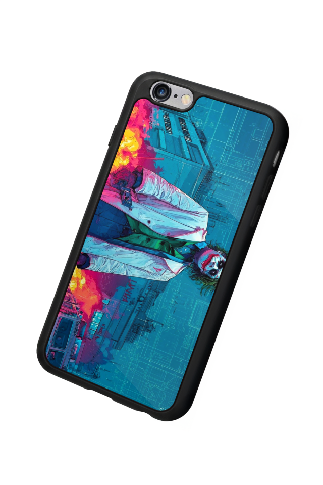 iPhone 6s Plus Uyumlu Joker Tasarımlı Glossy Premium Kılıf