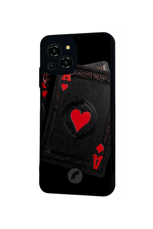 Reeder S23 Pro Max Uyumlu Kart Tasarımlı Glossy Premium Kılıf