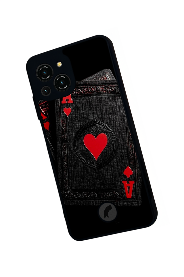 Reeder S23 Pro Max Uyumlu Kart Tasarımlı Glossy Premium Kılıf