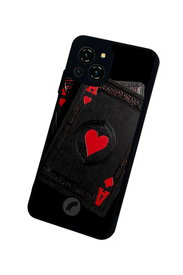 Reeder S23 Pro Max Uyumlu Kart Tasarımlı Glossy Premium Kılıf