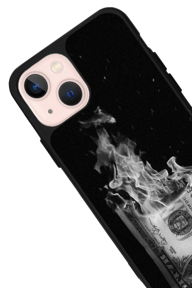 iPhone 13/14 Uyumlu Para Tasarımlı Glossy Premium Kılıf